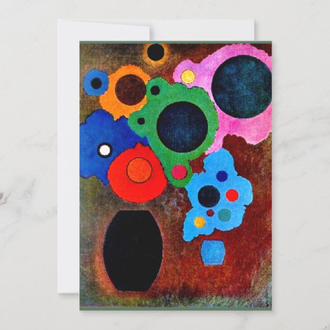 Carte Kandinsky - Noir croissant (Devant)