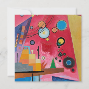 Carte Kandinsky - Rouge lourd
