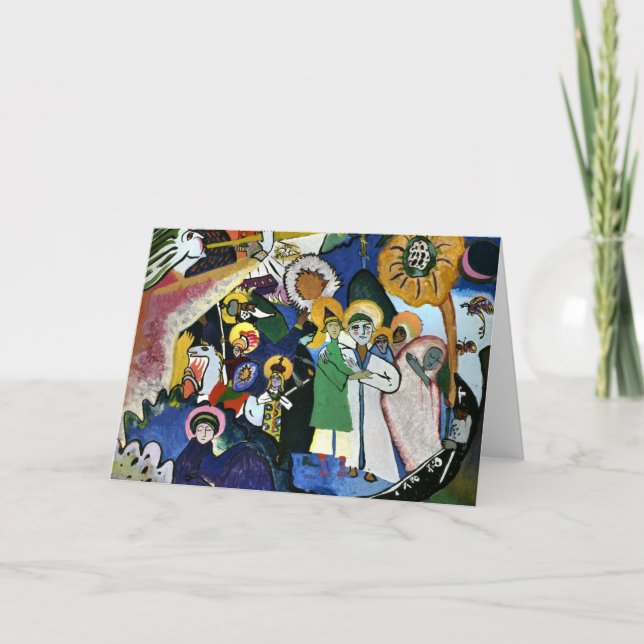 Carte Kandinsky - Tous les saints I (Devant)