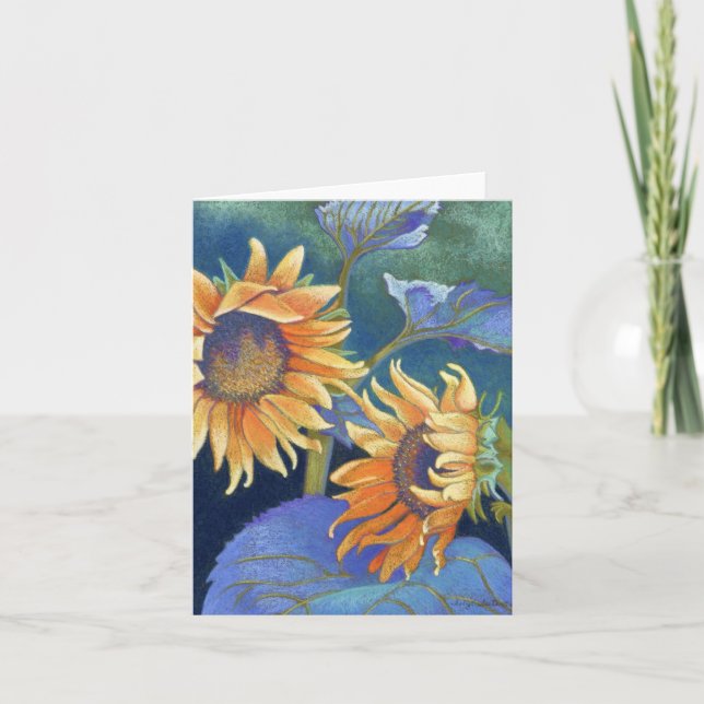 Carte Kansas Suns Sunflowers (Devant)