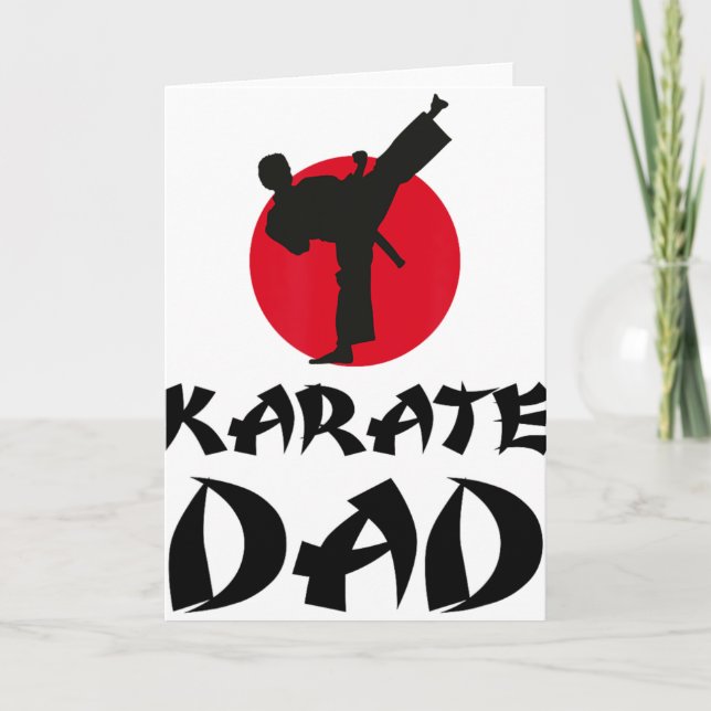 Carte Karate Dad Arts Martiaux  (Devant)