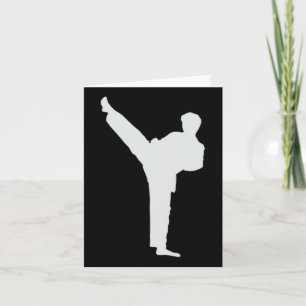 Carte Karate des arts martiaux