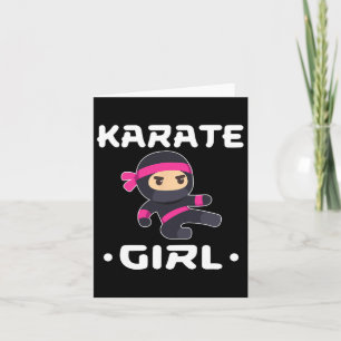 Carte Karate Girl 6