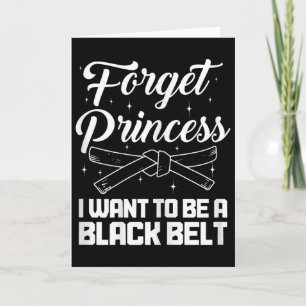 Carte Karate Girl Arts Martiaux Mma Jiu Jitsu Boxe Pieds