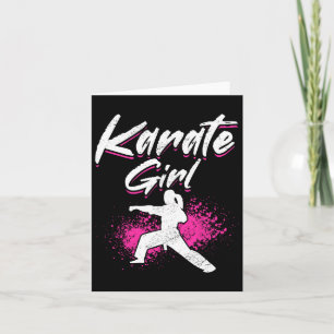 Carte Karate Karate Girl