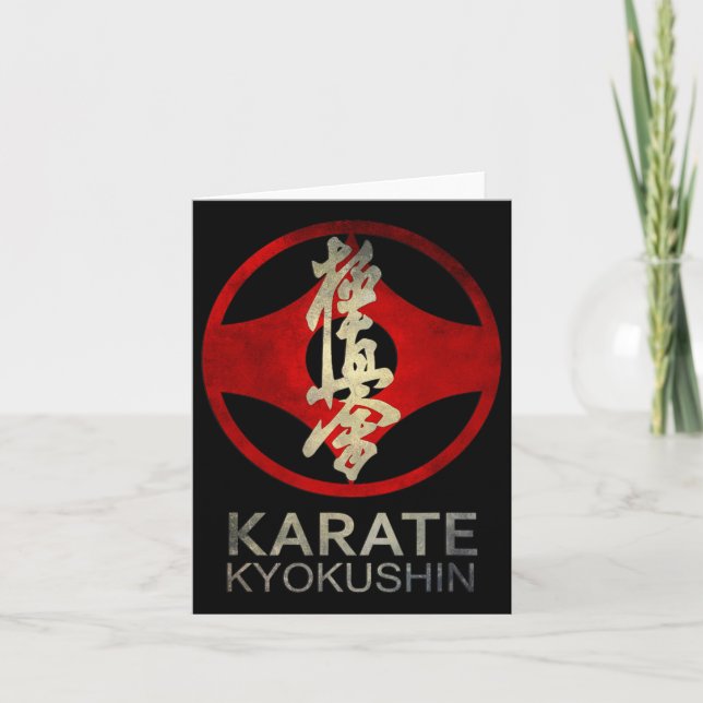 Carte Karate Kyokushin (Devant)
