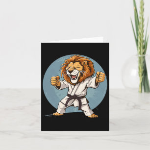 Carte Karate Lion Kickboxing Taekwondo Jiu-jitsu Mixed m