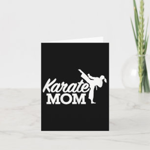 Carte Karate Maman