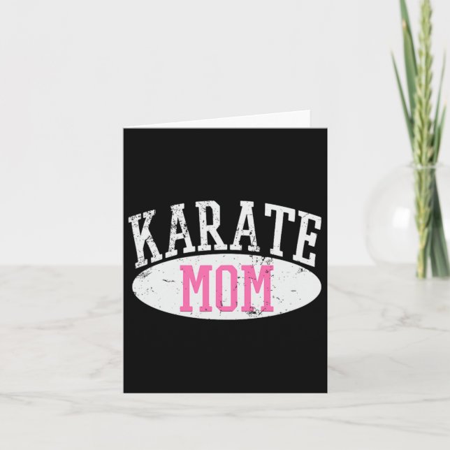 Carte Karate Maman 2 (Devant)