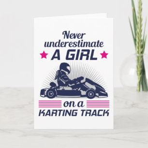 Carte Kart Go-kart Karting Kart Racing Femmes Filles Cad