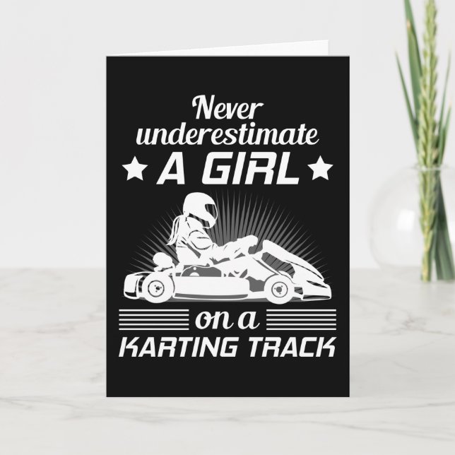 Carte Kart Go-kart Karting Kart Racing Women Girls Gift (Devant)