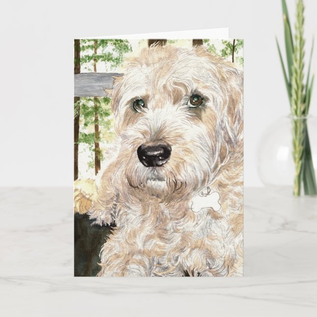 Carte Katie le Wheaton Terrier (Devant)