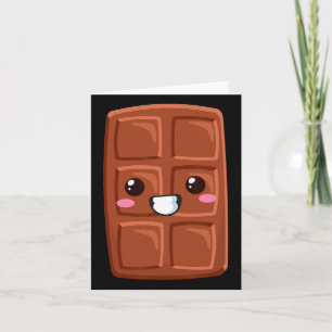 Carte Kawaii Halloween Groupe Costume Party S'mores Choc