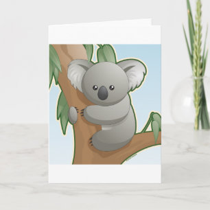 Carte Kawaii Koala
