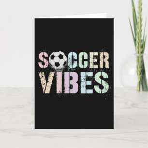 Carte Kawaii Soccer Vibes Score Princess Goal Enfants Fe