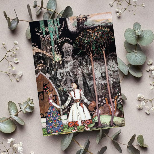 Carte Kay Nielsen Il prit congé de la Princesse (Créateur téléchargé)