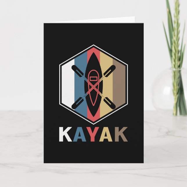 Carte Kayak (Devant)