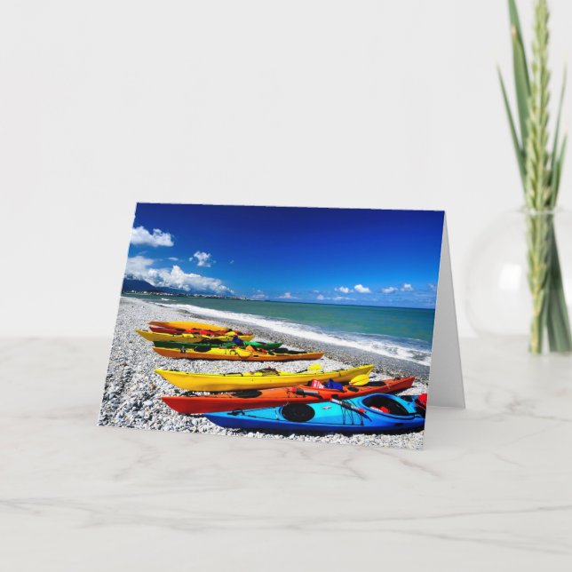 Carte Kayak d'été (Devant)