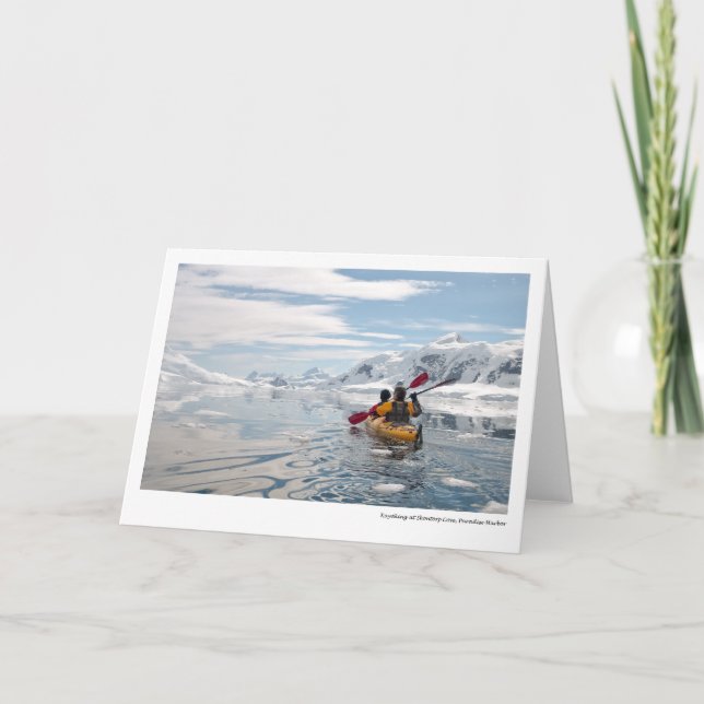 Carte Kayaking à la crique de Skontorp, port de paradis (Devant)