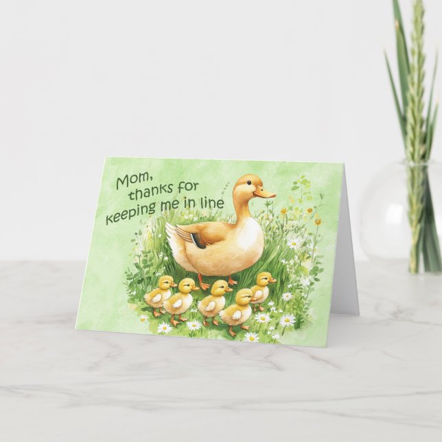 Carte Keeping me in line. (Devant)