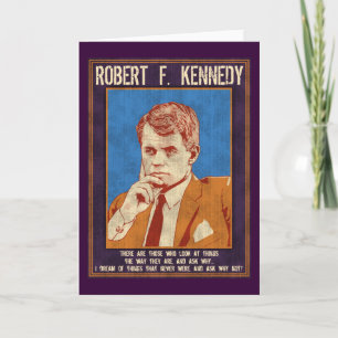 Carte Kennedy, Robert - "pourquoi pas ? "