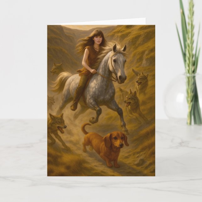 Carte Kermie, Nellie et Charlie dans les coulees (Devant)