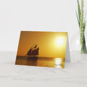 Carte Key West Sunset