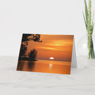 Carte Key West Sunset, photo pittoresque,