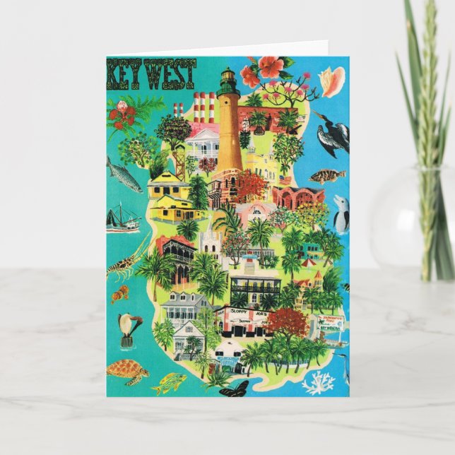 Carte Key West Toutes les occasions (Devant)