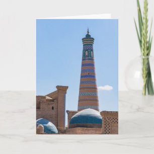 Carte Khiva, Ouzbékistan - Islam Khodja Minaret