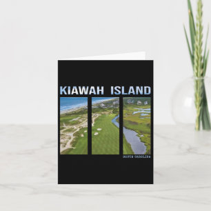 Carte Kiawah Island South Carolina Famille Golf Vacances