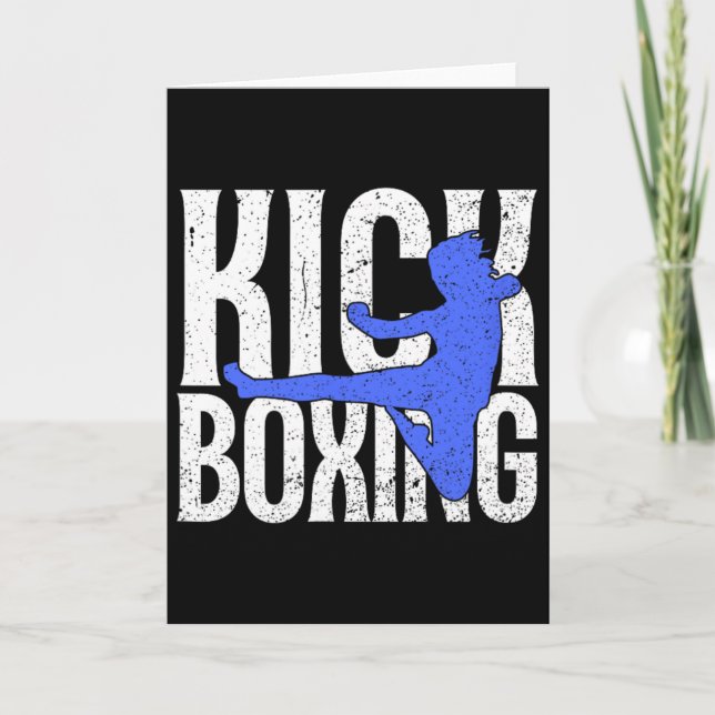 Carte Kick In Kickboxing  (Devant)