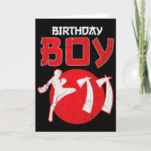 Carte Kickboxing 11 ans Anniversaire Mma Arts martiaux 