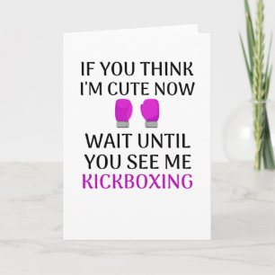 Carte Kickboxing Girl   Kickboxer Femmes Muay Thai