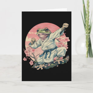 Carte Kickboxing Sakura Jiu-jitsu Judo Mma Crapaud Taekw