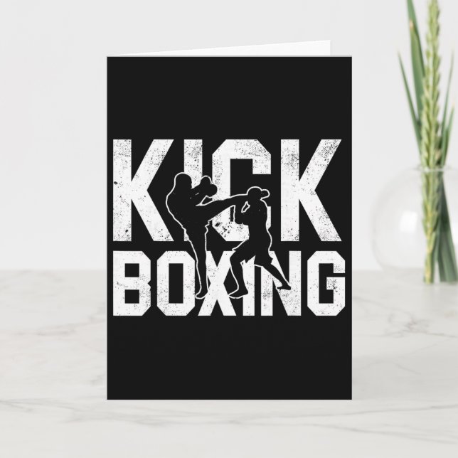 Carte Kickboxing Shirts For Men  (Devant)