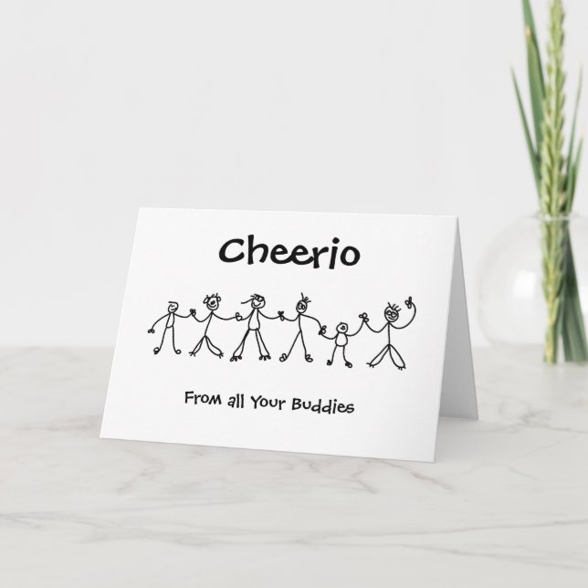 Carte Kid Chain Cheerio (Devant)