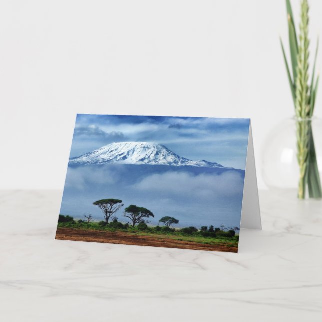 Carte Kilimandjaro Kenya (Devant)