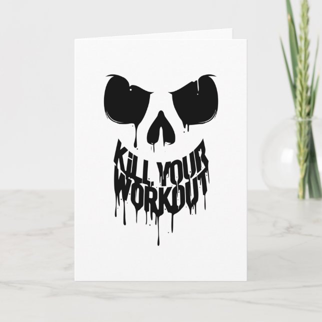 Carte Kill Your Workout (Devant)