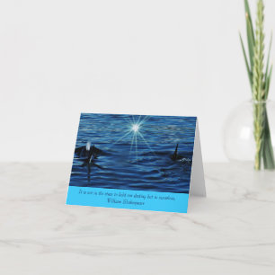 Carte Killer Whale Starlight Sea salutation inspirante