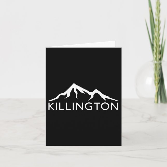 Carte Killington Vermont Ski Snowboard (Devant)
