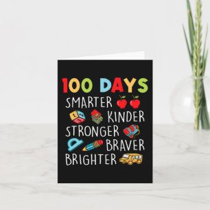 Carte Kinder Plus Smarter Plus Fort 100 Jours De Schoo