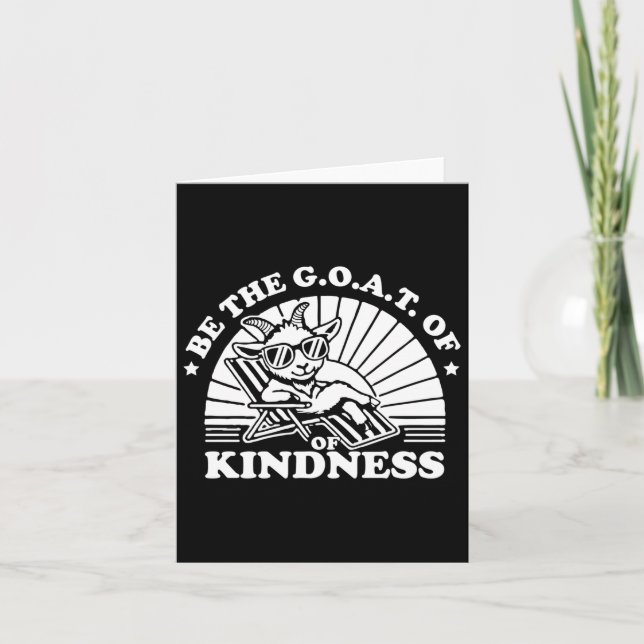 Carte Kindness Anti-Intimidation Week Mignonne Est Le Bâ (Devant)
