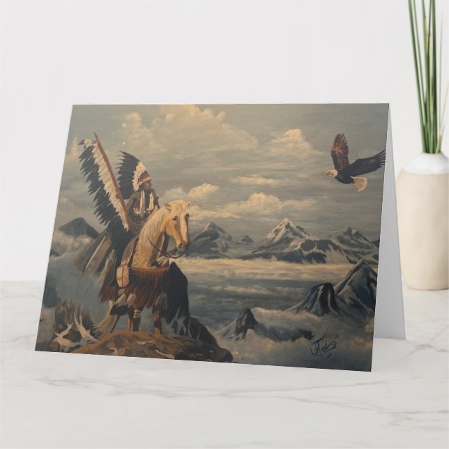 Carte Kindred Spirits, Original de Gary Poling (Devant)