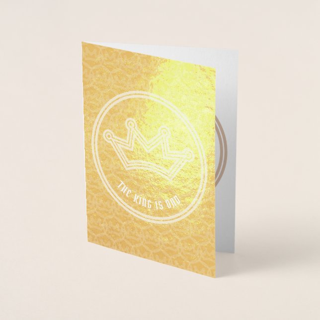 Carte King Papa Foil (Devant)