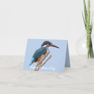 Carte Kingfisher et Willow éditable Fête du Père