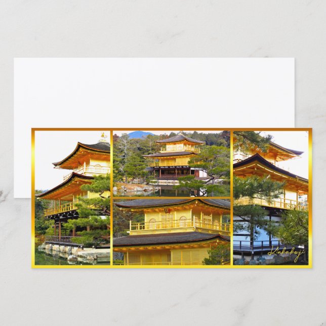 Carte Kinkaku-ji (Rokuon-ji) (Devant / Derrière)