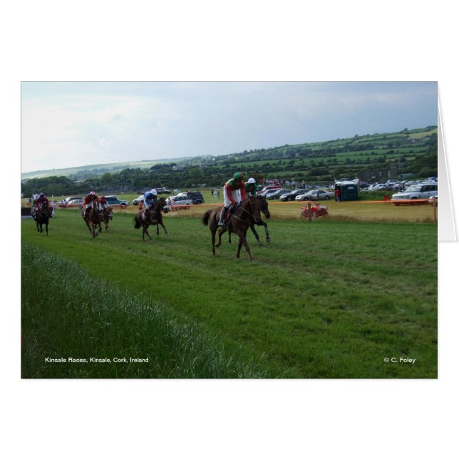 Carte Kinsale Races (Devant horizontal)