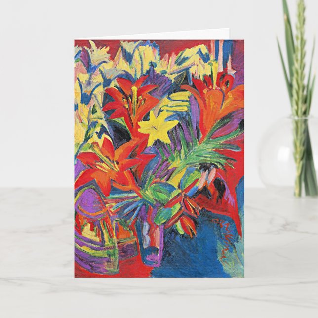 Carte Kirchner - La vie morte avec des mensonges (Devant)