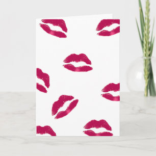 Carte Kiss Valentine